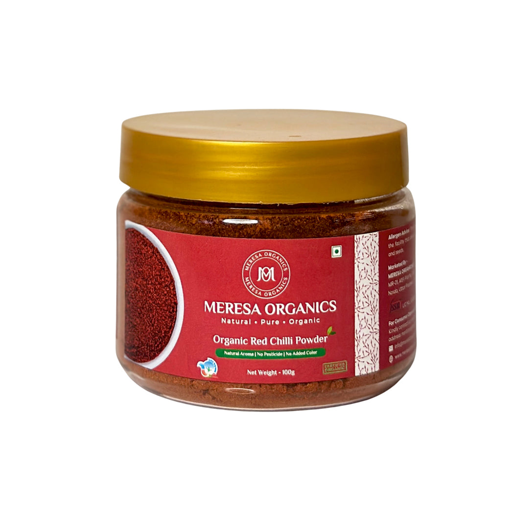 Organic Turmeric Powder 100 Gram, Organic Coriander Powder 100 Gram, Organic Garam Masala 100 Gram, Organic Red Chilli Powder 100 Gram, Organic Cumin Whole 100 Gram