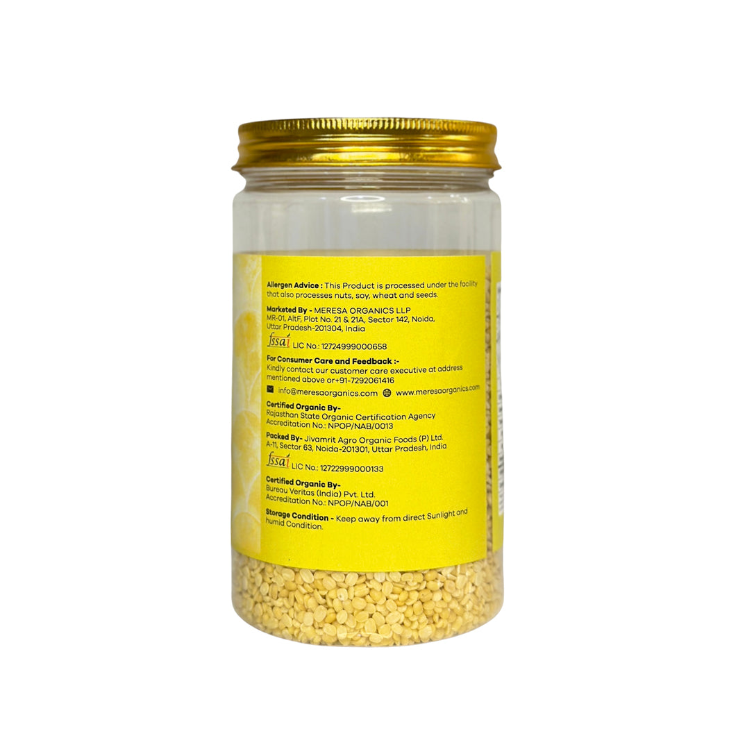 Organic Arhar Dal 500 Gram, Organic Moong Dal-Yellow 500 Gram, Organic Premium Basmati Rice 1 Kg