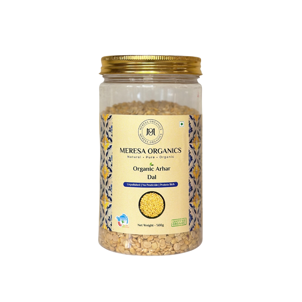Organic Arhar Dal 500 Gram